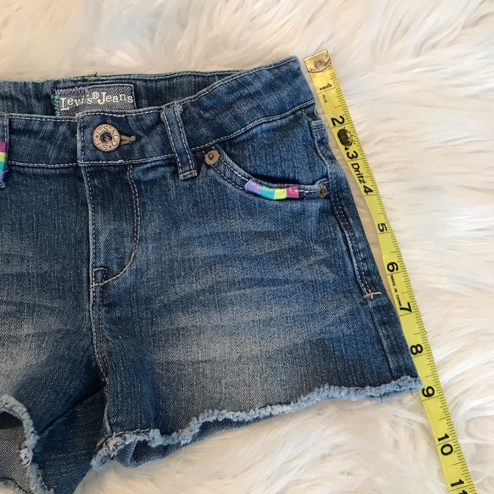 Denim Shorts | Levi’s | Jean shorts | Kids size 8 - Picture 6 of 6